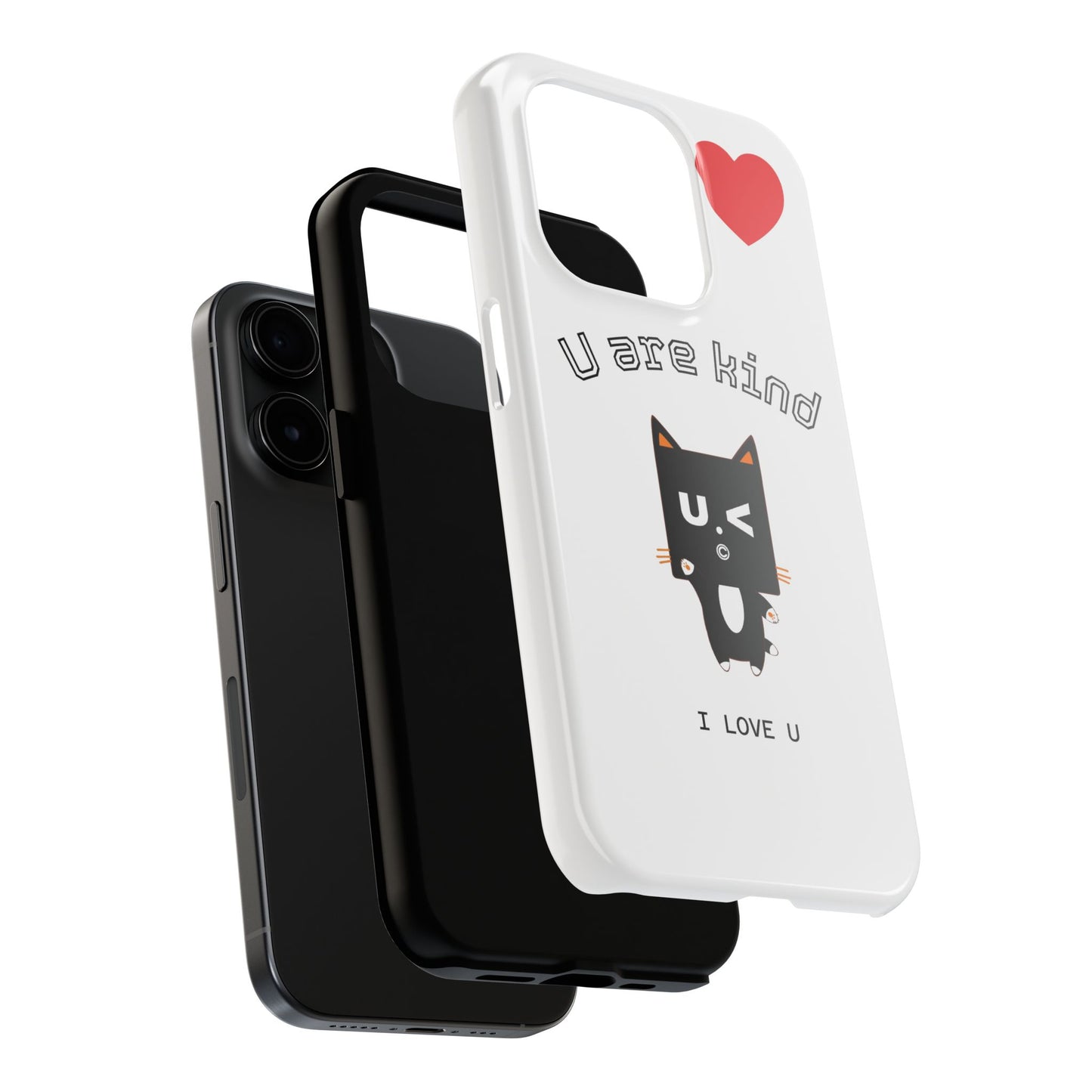 Cute Kindness Phone Case - U Are Kind Design