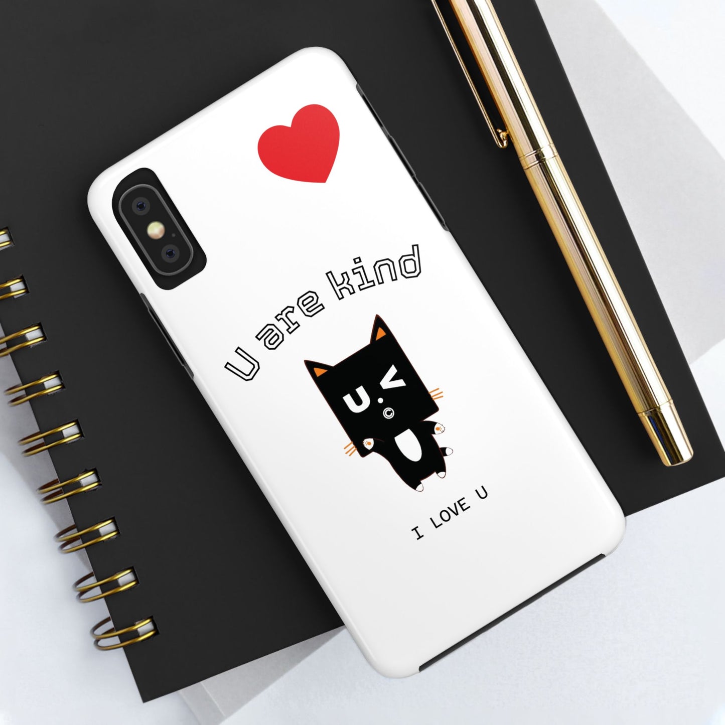 Cute Kindness Phone Case - U Are Kind Design