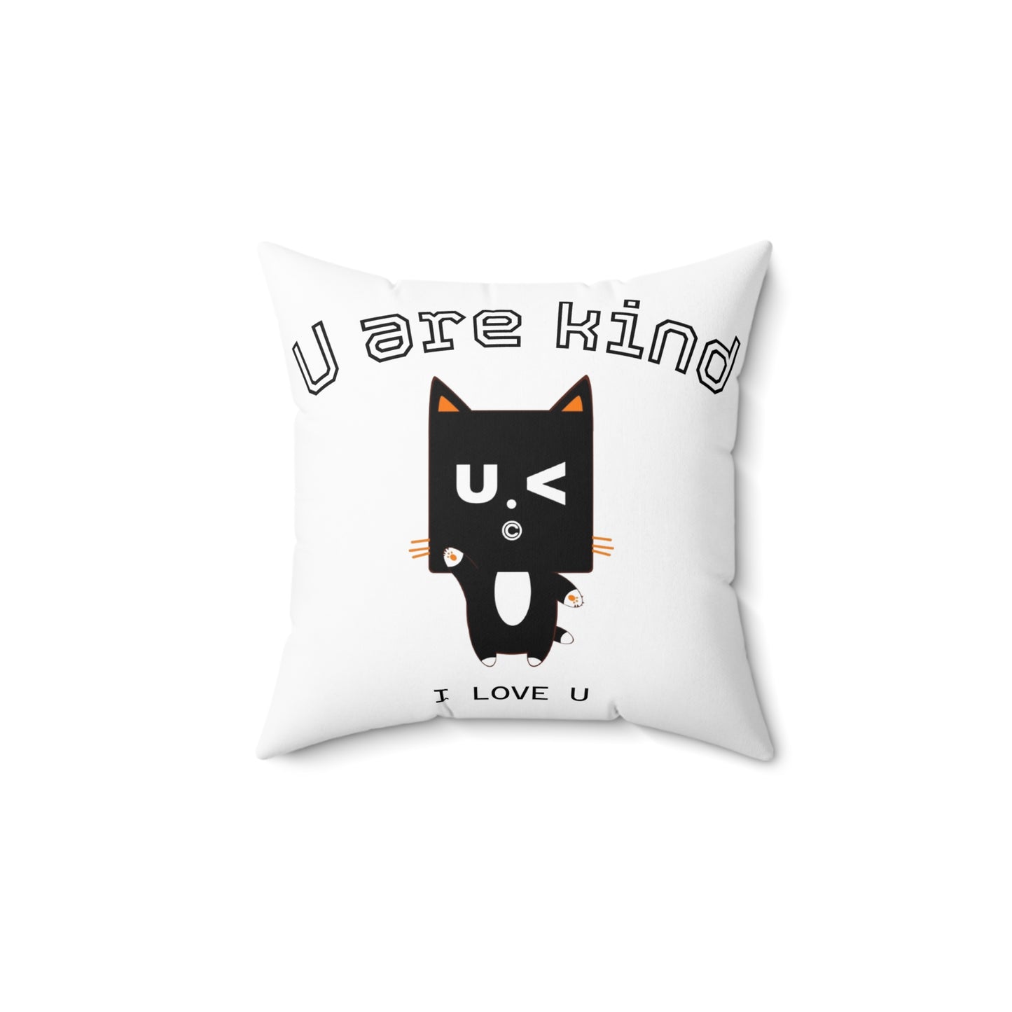 Spun Polyester Square Pillow