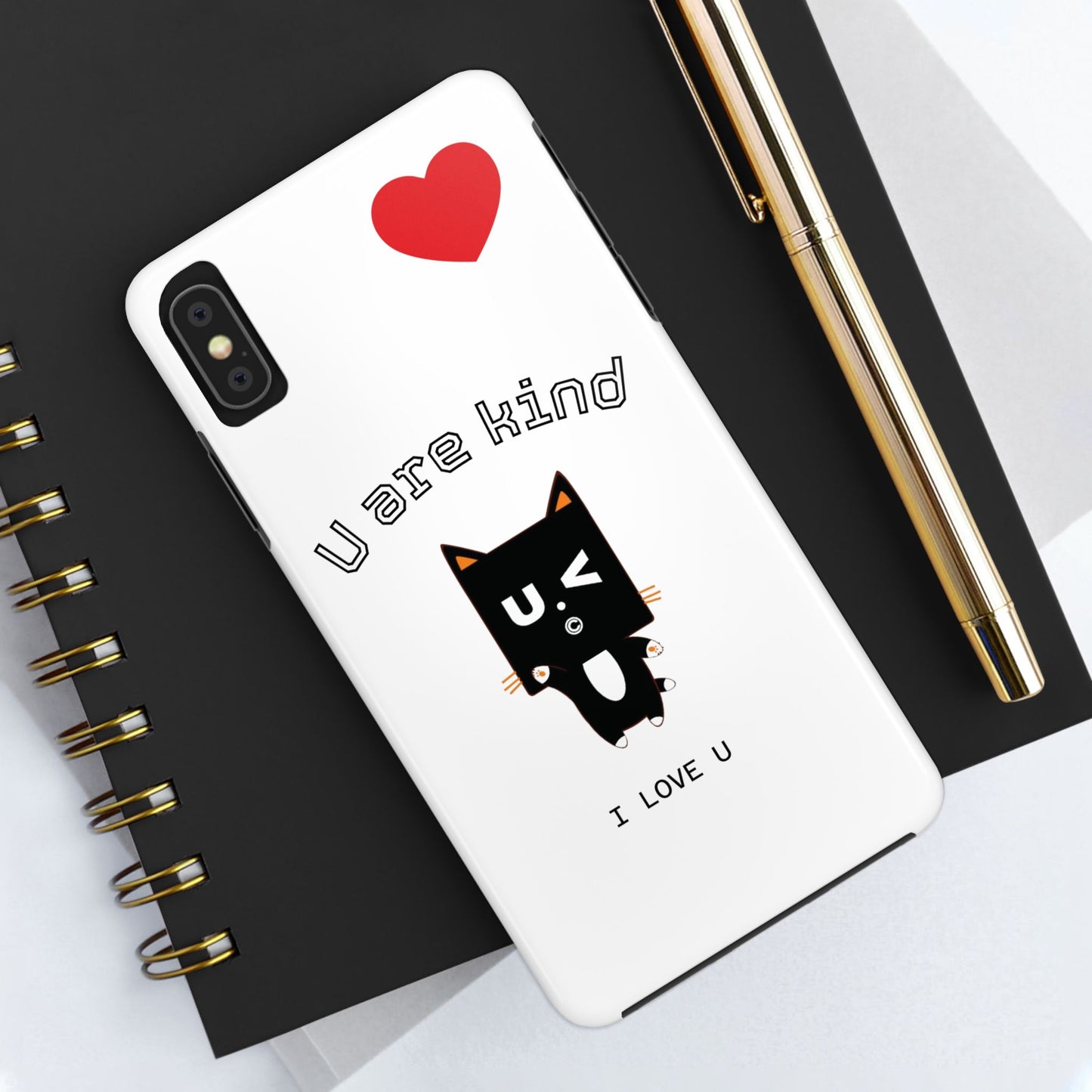 Cute Kindness Phone Case - U Are Kind Design